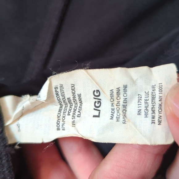 Gaiam Women's Colorblocked Cropped Leggings Size Large - Picture 7 of 8